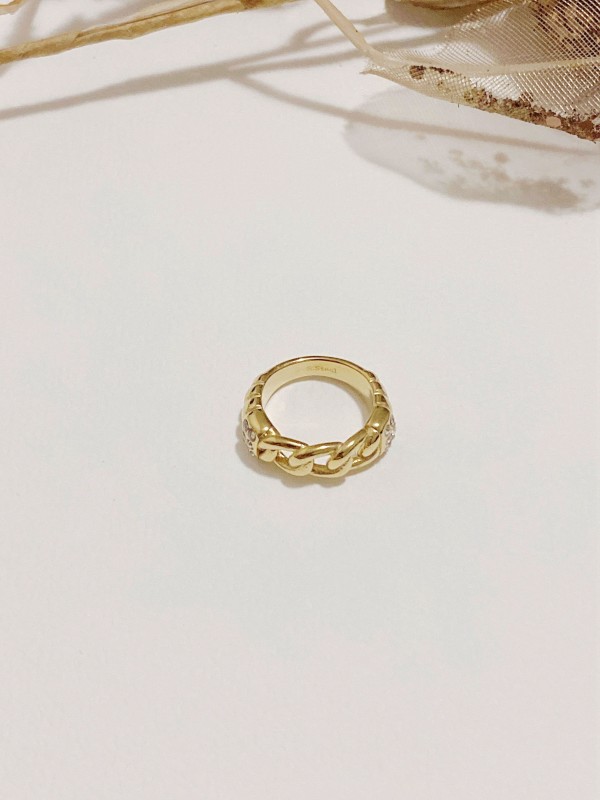 Bague en acier inoxydable R062
