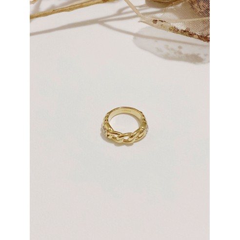 Bague en acier inoxydable R062