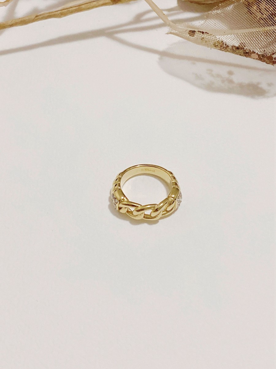 Bague en acier inoxydable R062