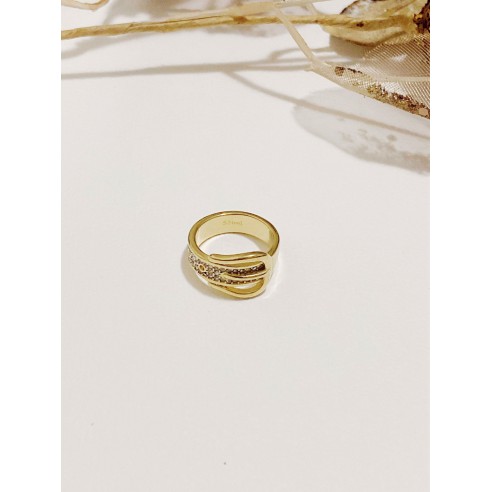 Bague en acier inoxydable R063