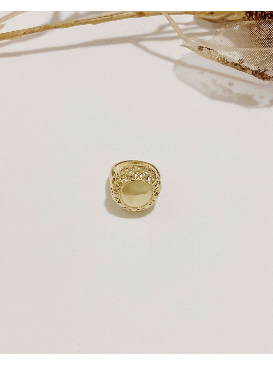 Bague en acier inoxydable R065