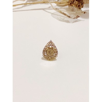 Bague en acier inoxydable R067