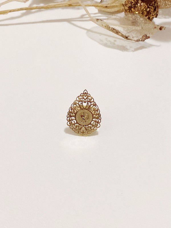 Bague en acier inoxydable R067
