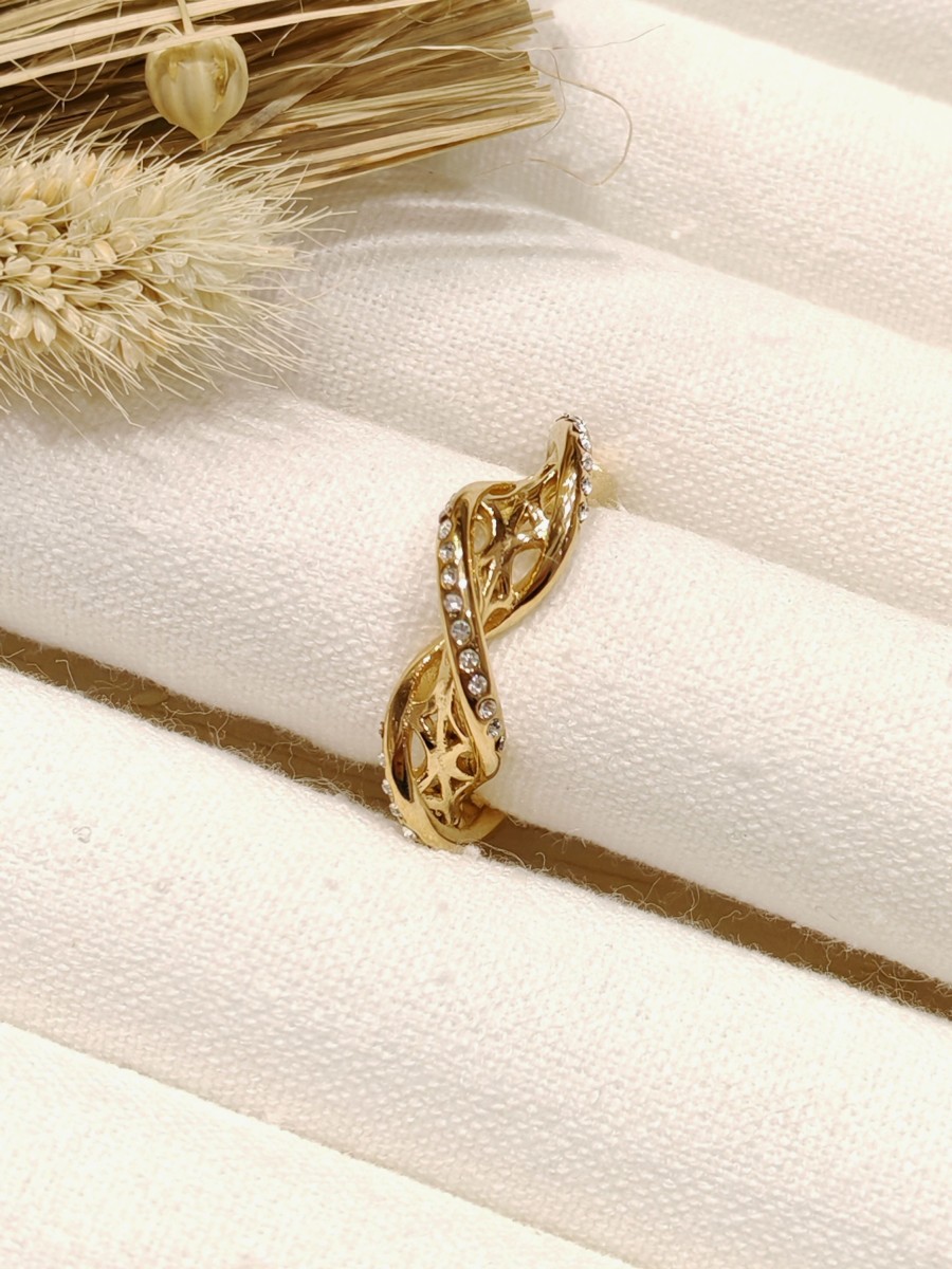 Bague en acier inoxydable R071