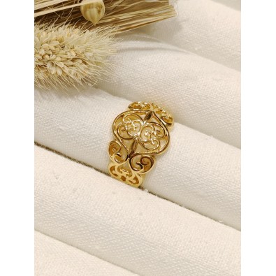 Bague en acier inoxydable R072