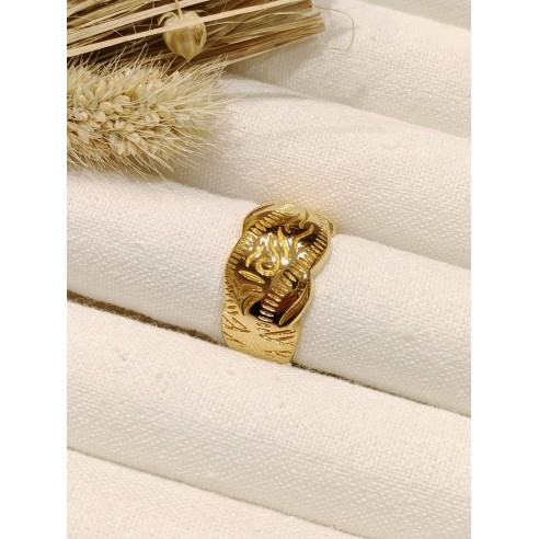 Bague en acier inoxydable R075