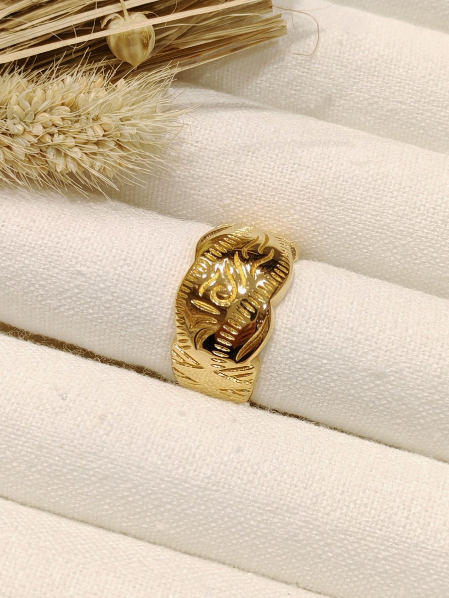 Bague en acier inoxydable R075