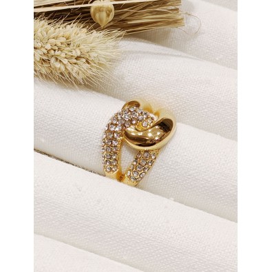 Bague en acier inoxydable R076