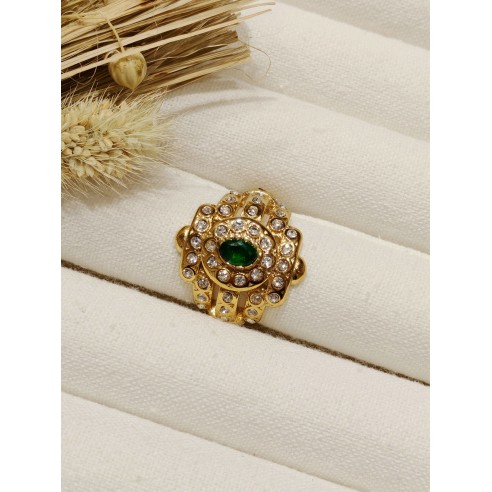 Bague en acier inoxydable R078