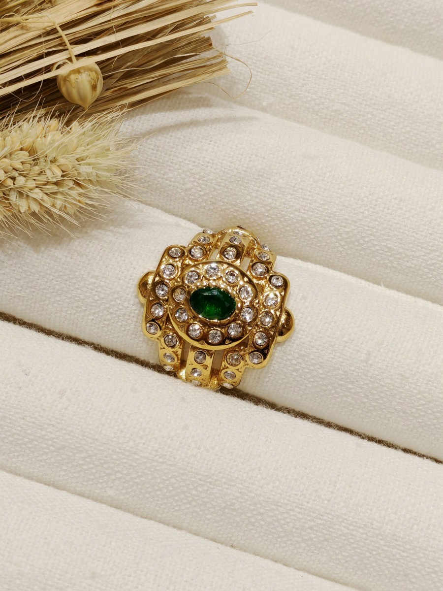 Bague en acier inoxydable R078