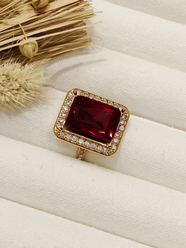 Bague en acier inoxydable R080