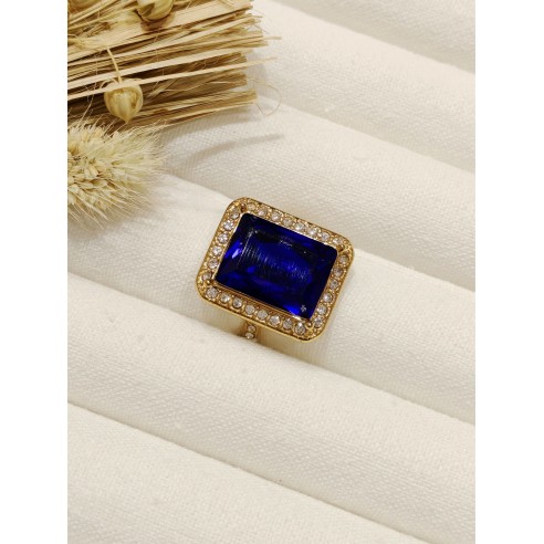Bague en acier inoxydable R081