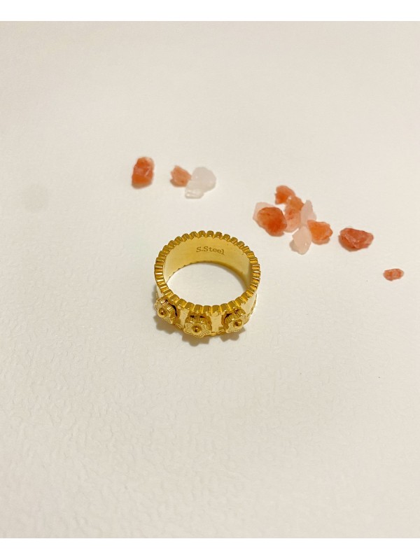 Bague en acier inoxydable R090