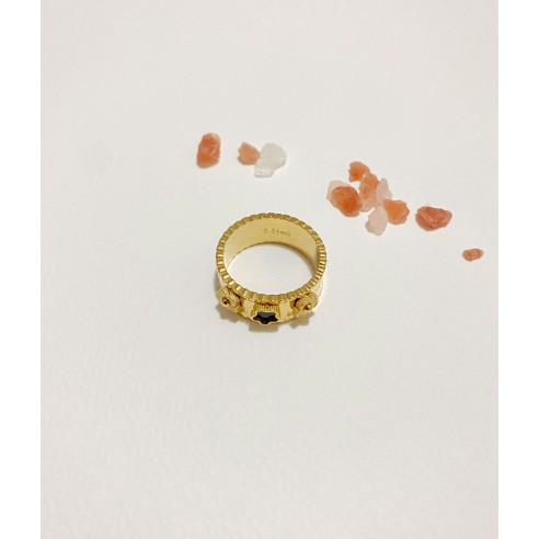 Bague en acier inoxydable R092