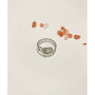 Bague en acier inoxydable R093