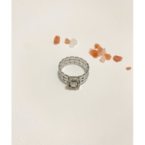 Bague en acier inoxydable R099