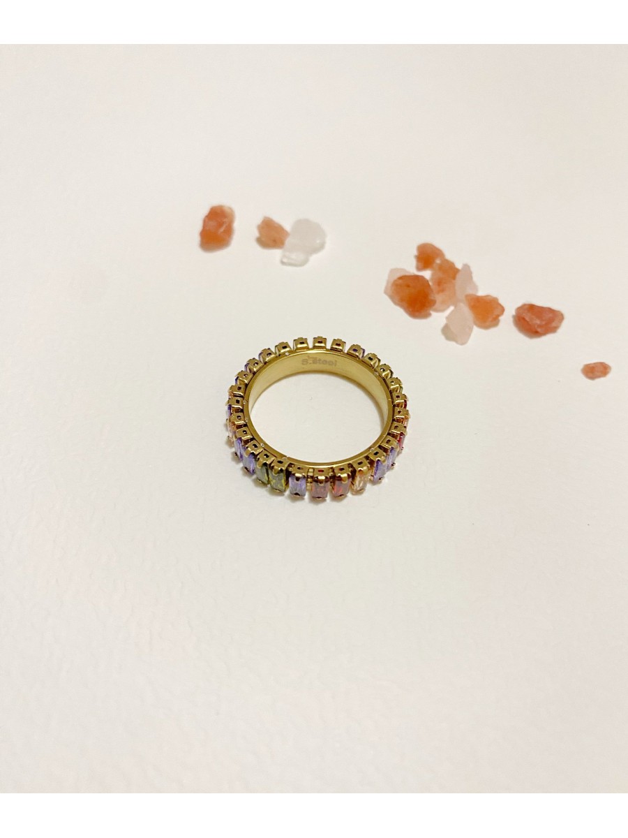 Bague en acier inoxydable R101