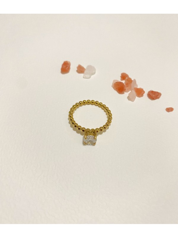 Bague en acier inoxydable R102