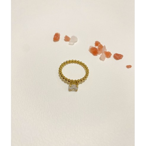 Bague en acier inoxydable R102