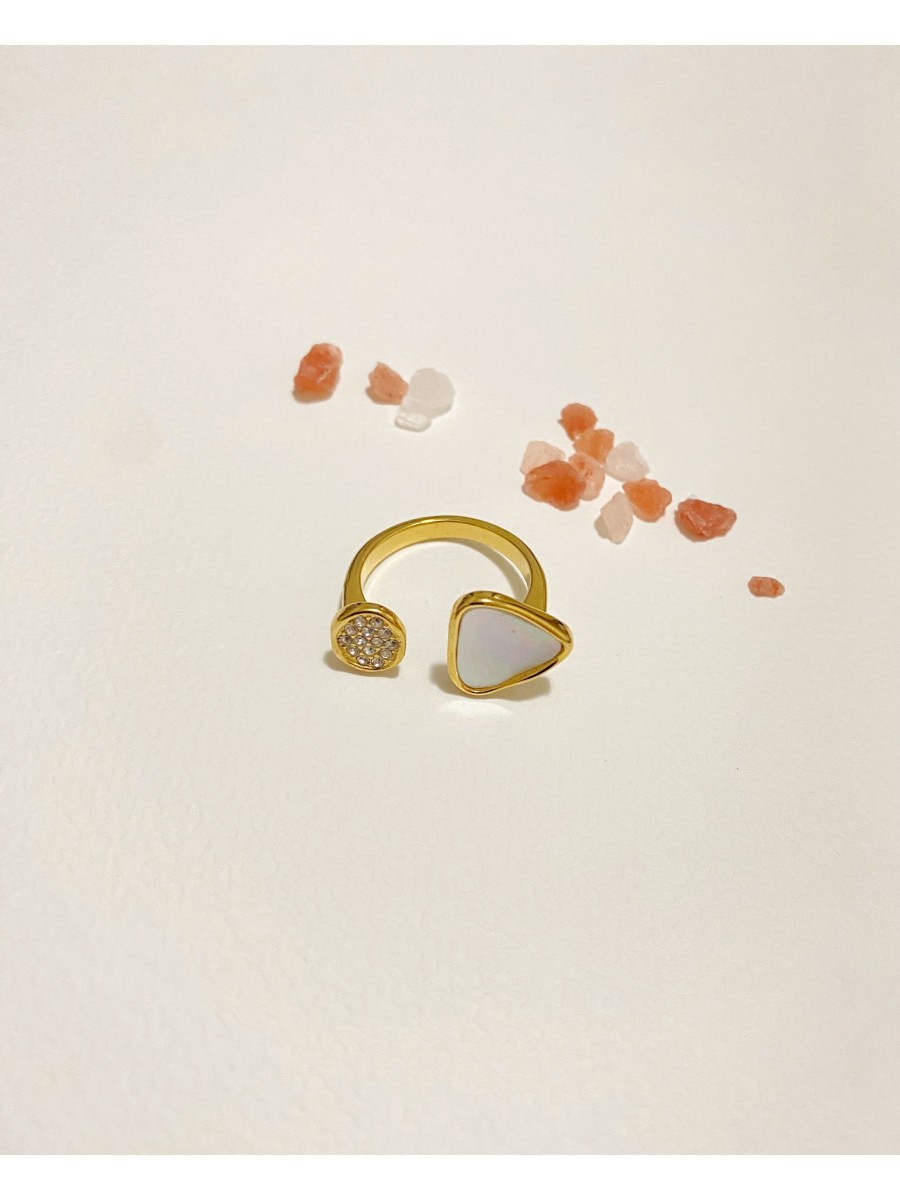 Bague en acier inoxydable R103