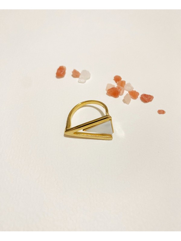 Bague en acier inoxydable R104