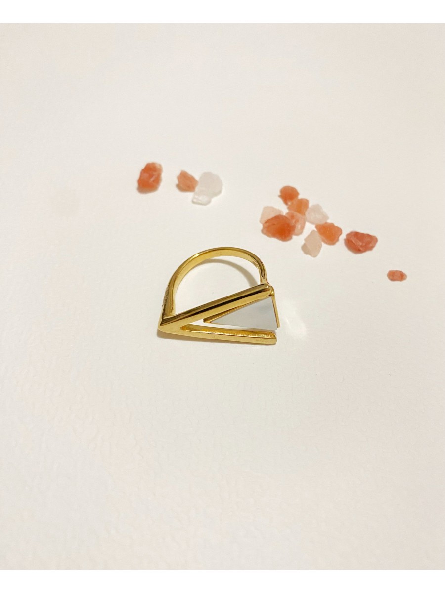 Bague en acier inoxydable R104
