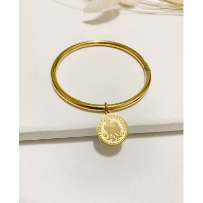 Bracelet jonc acier...