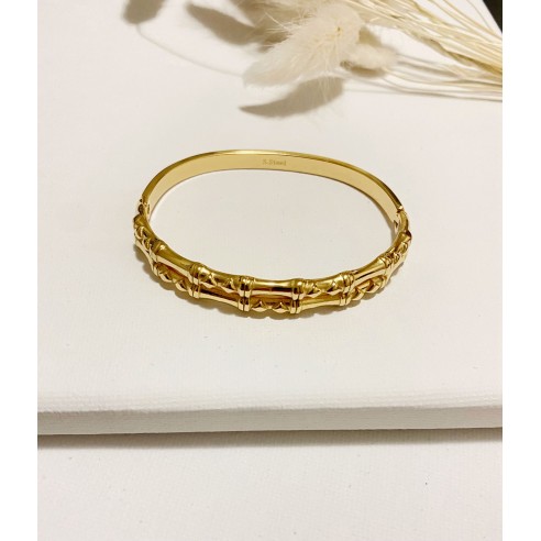 Bracelet jonc acier inoxydable J010