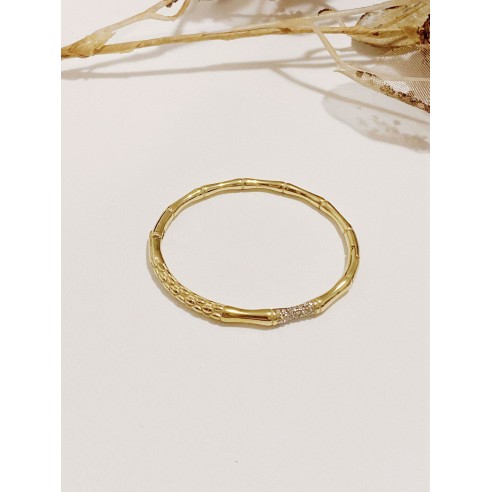 Bracelet jonc acier inoxydable J016