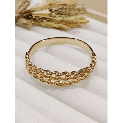 Bracelet jonc acier inoxydable J017