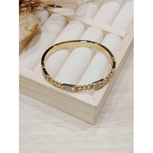 Bracelet jonc acier inoxydable J040
