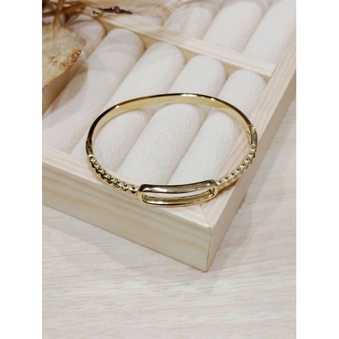 Bracelet jonc acier inoxydable J041
