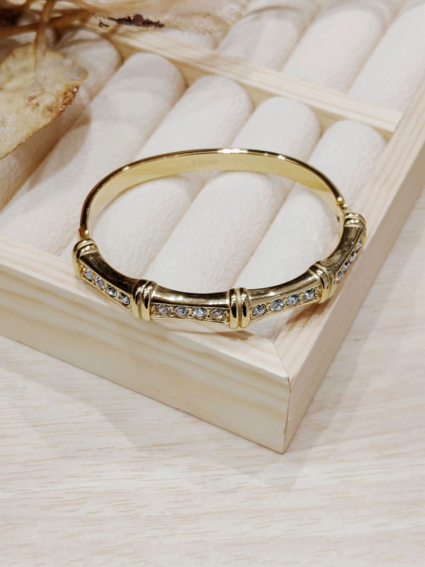 Bracelet jonc acier inoxydable J043