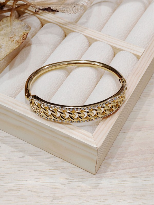 Bracelet jonc acier inoxydable J046