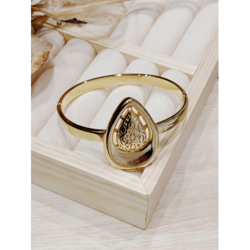 Bracelet jonc acier inoxydable J047