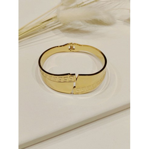Bracelet jonc acier inoxydable J048