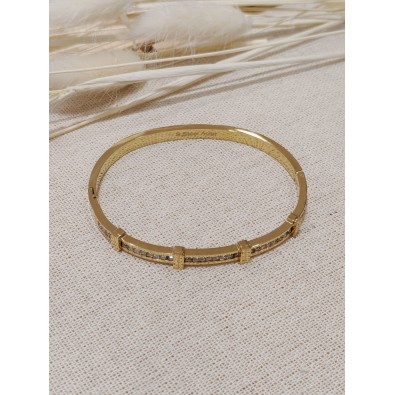 Bracelet jonc acier...