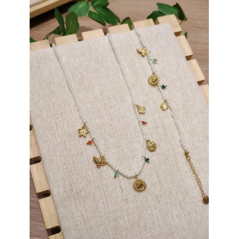 Parure en acier inoxydable P026