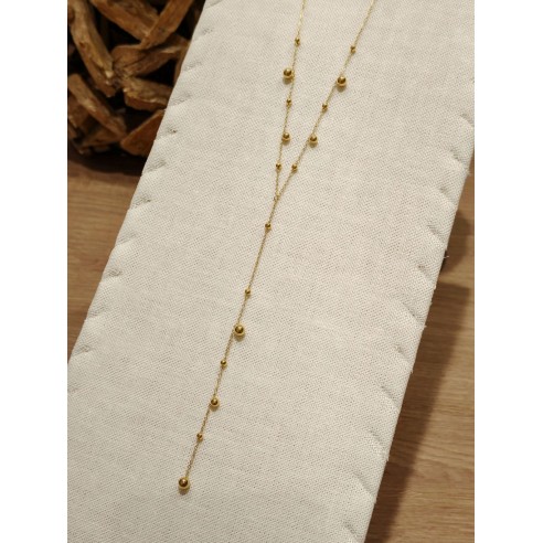 Collier acier inoxydable femme N080
