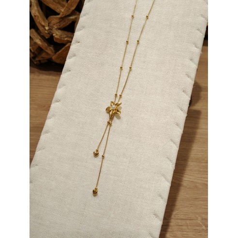 Collier acier inoxydable femme N081
