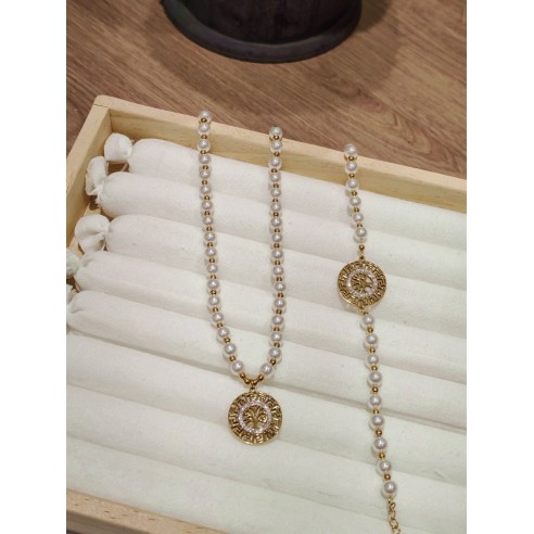 Parure en acier inoxydable P049