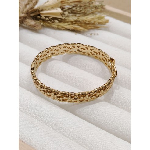 Bracelet jonc acier inoxydable J103