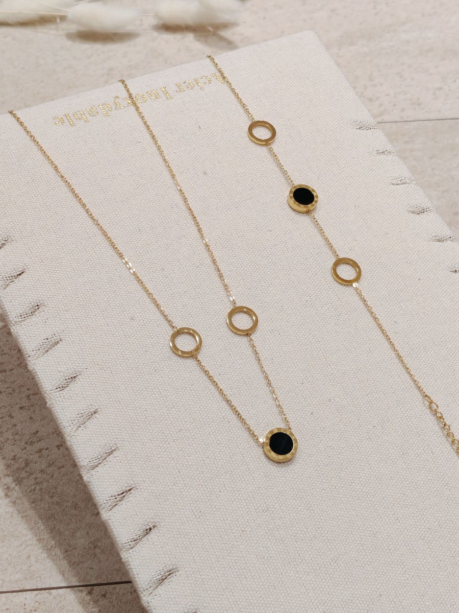 Parure en acier inoxydable P074