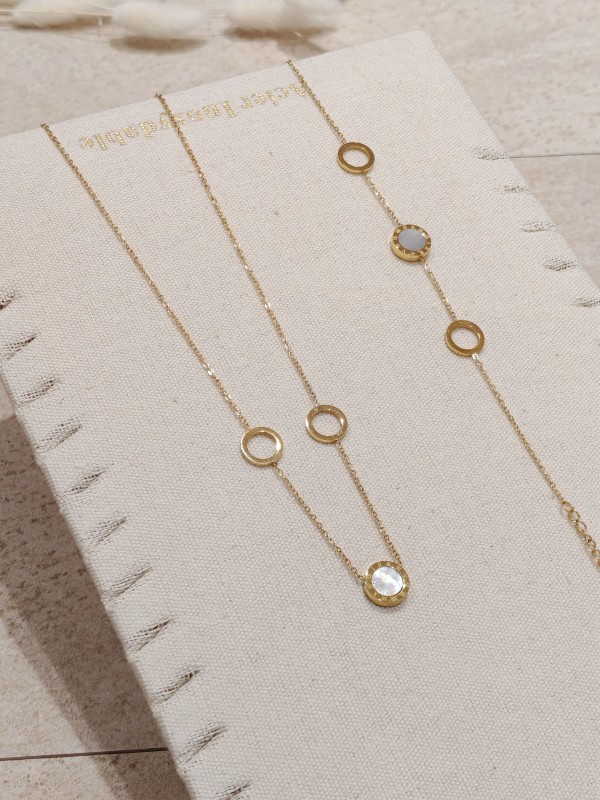 Parure en acier inoxydable P074 2