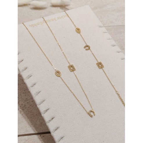 Parure en acier inoxydable P076
