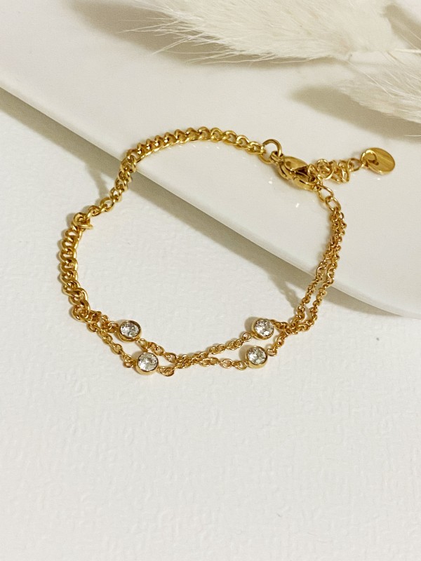Bracelet en acier inoxydable B065