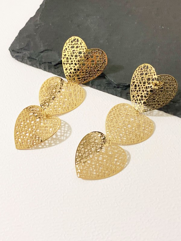 Boucles d'oreilles acier inoxydable E230