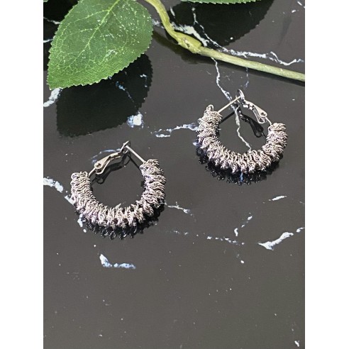 Boucles d'oreilles acier inoxydable E233
