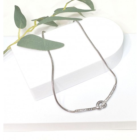 Collier acier inoxydable femme N068