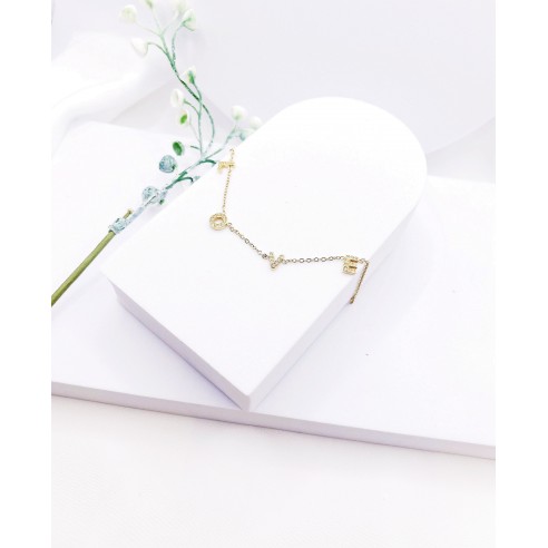 Collier acier inoxydable femme N072